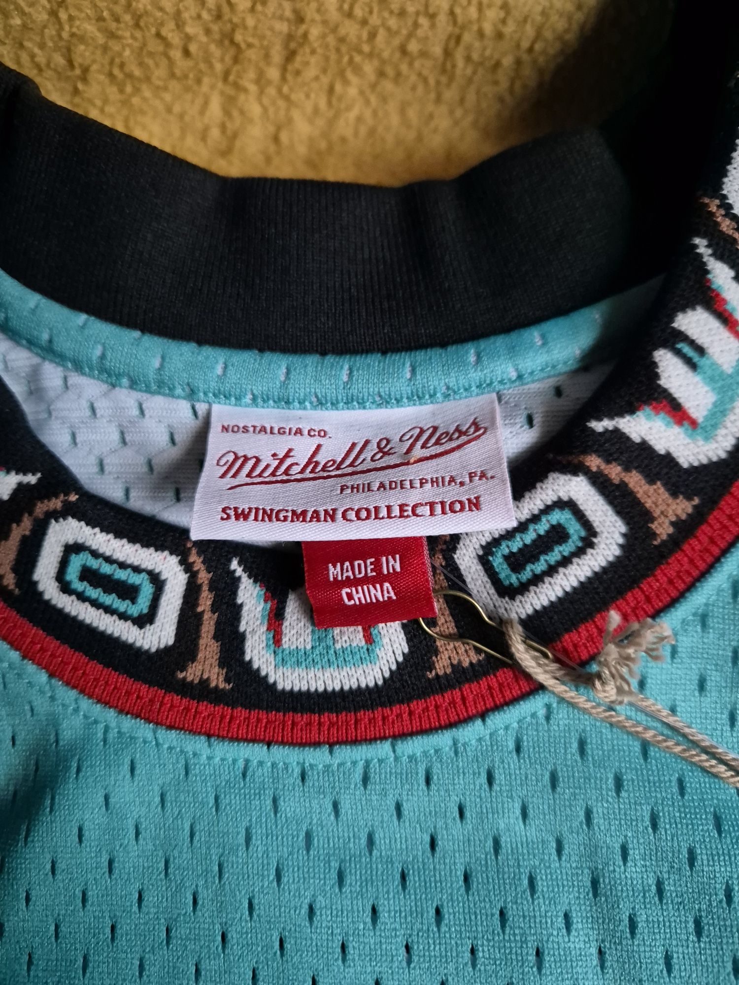 Koszulka NBA Jersey Vancouver Grizzlies Mitchell and Ness