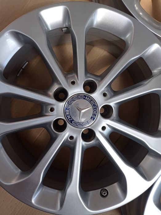 Alufelgi Felgi Aluminiowe r17 5x112 Oryginalne MERCEDES et38