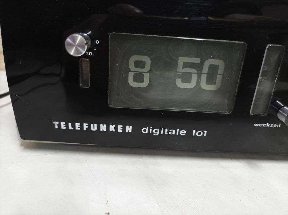 Zegar klapkowy radio budzik  TELEFUNKEN DIGITALE 101