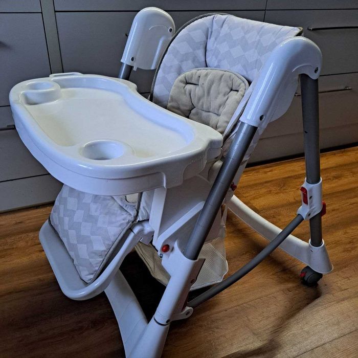 Krzesło-stół do karmienia Kindersafety - Stan bardzo dobry