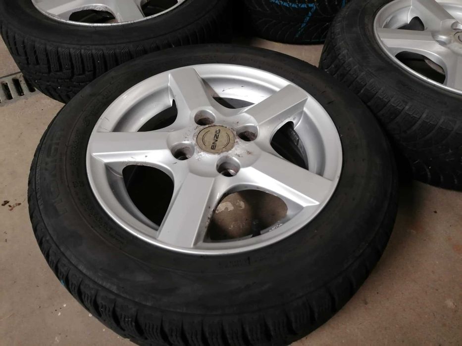 Felgi ENZO 14'' KBA 45714 z oponami zimowymi 4 szt.