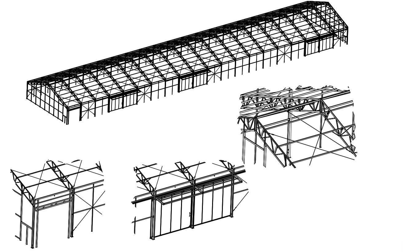 Hala magazynowa 20m x 100m x 5.60m / Gotowa /