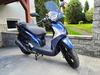 ROMET SKUTER 125c 2024R Nowy 4T DUŻE KOŁA 16" z szybą TRANSPORT Raty