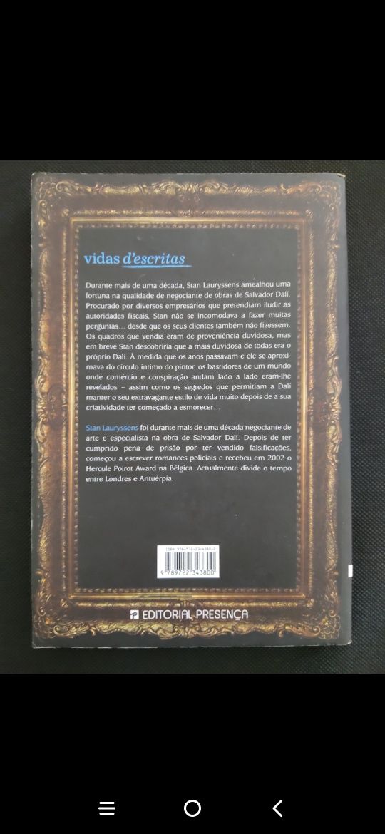 Livro Dali e eu, uma história surreal