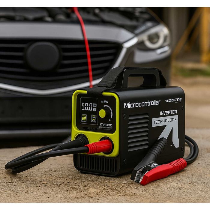 Prostownik Z Rozruchem Samochodowy Inwerterowy 12/24v 50-500ah Mocny