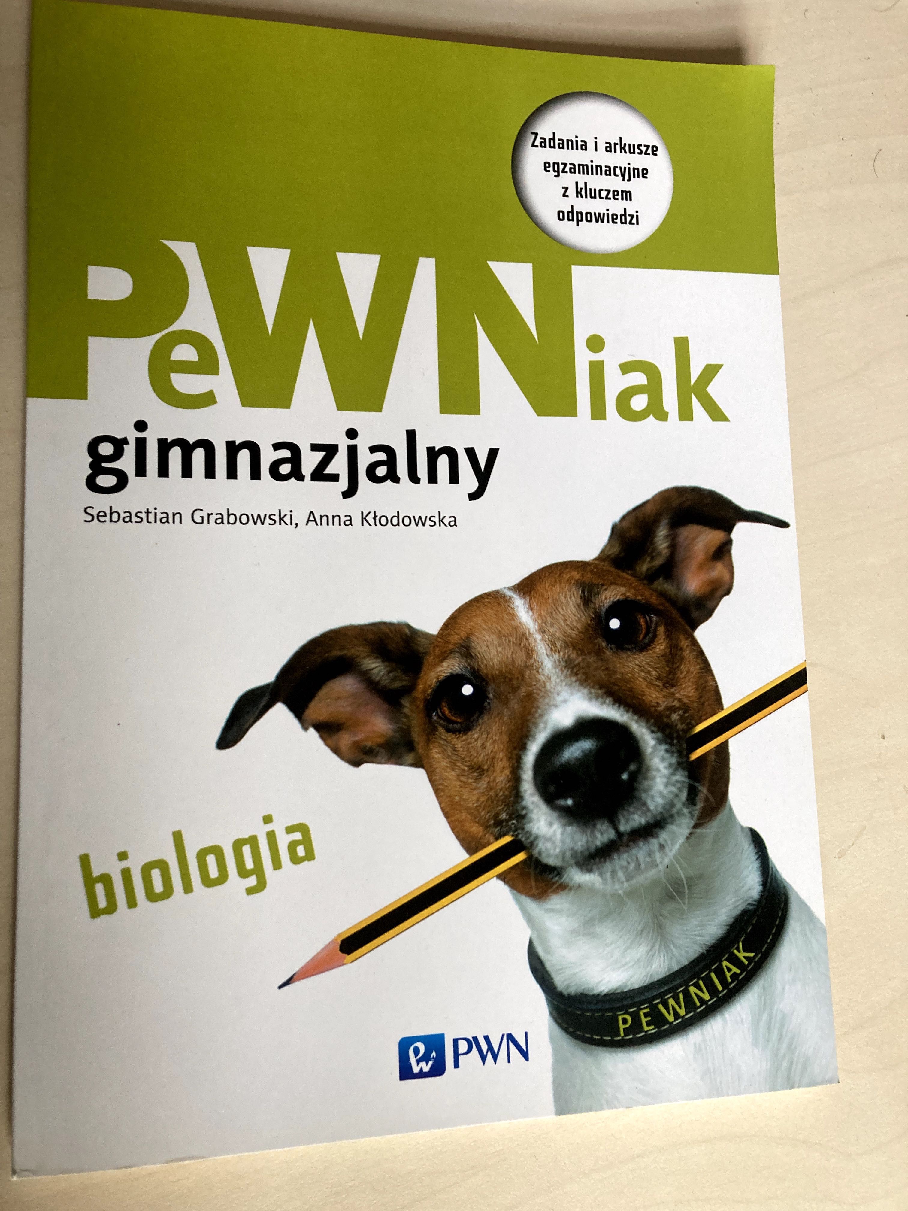 Pewniak gimnazjalny biologia PWN