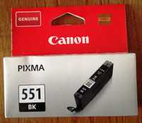 Tinteiro Preto Canon CLI-551 BK ORIGINAL NOVO