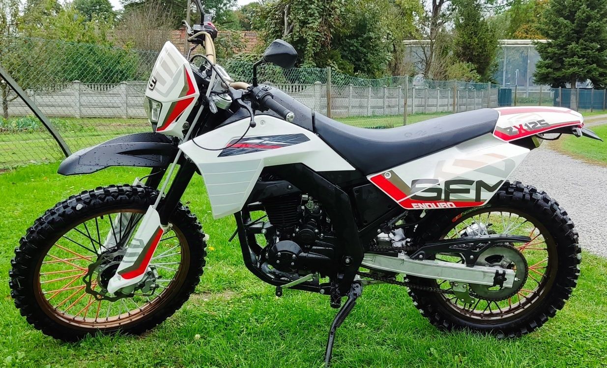 Cross enduro Sachs 250 kayo 32 KM Rozrusznik elektryczny NOWE OPONY