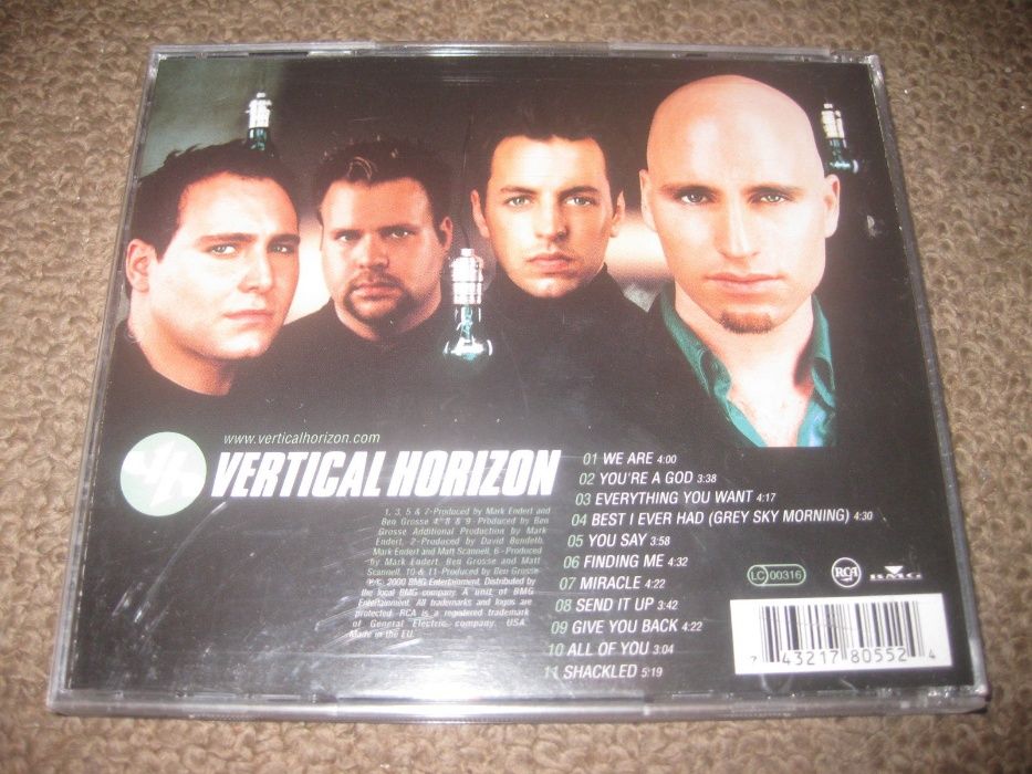 CD dos Vertical Horizon "Everything You Want" Portes Grátis