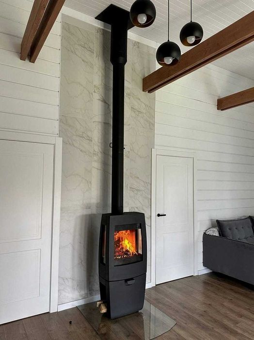 Монтаж пічі + печі каміни • сучасні каміни на дровах‼️