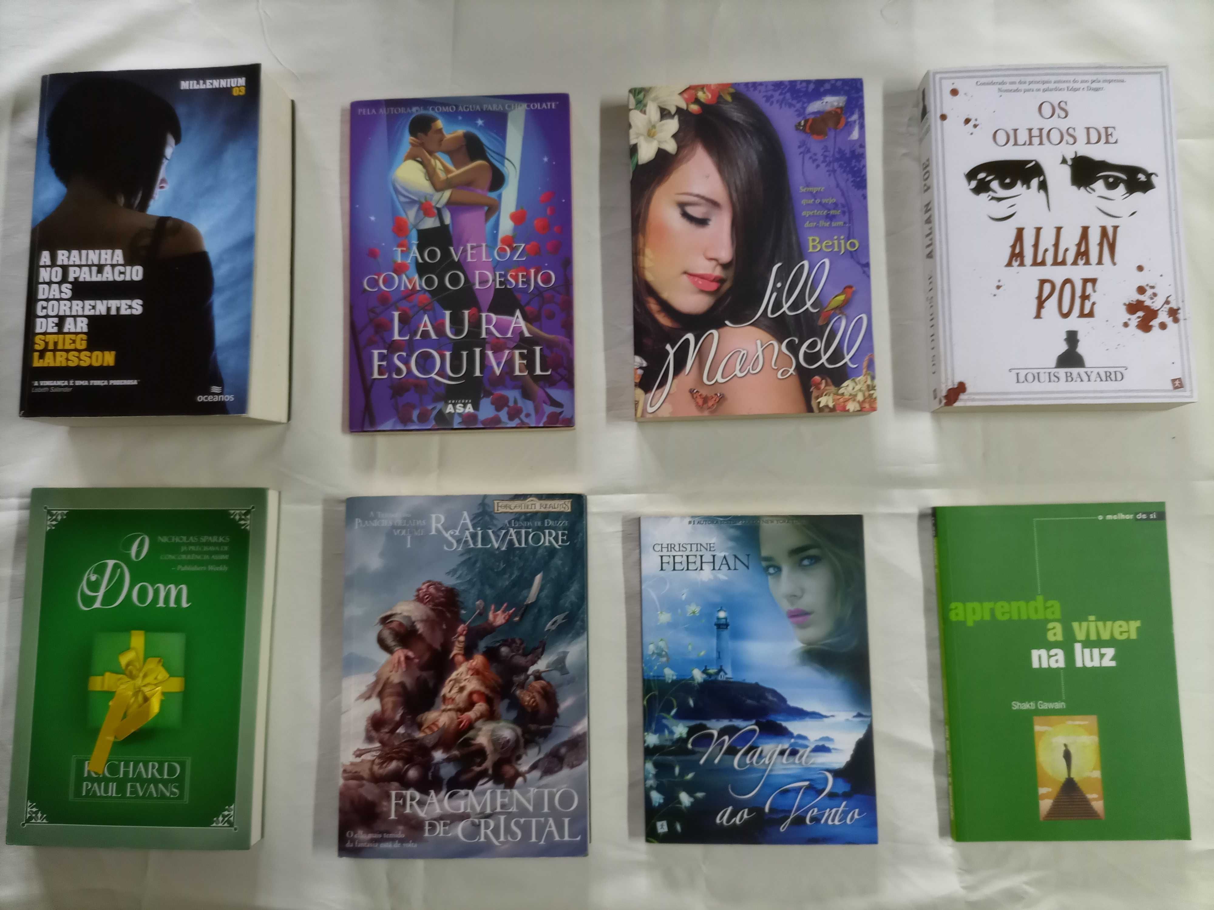 LIVROS - Romance - Aventura - Suspense .- Sagas