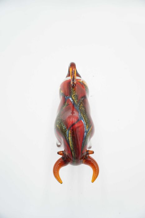 SZKLANA figura styl murano-byk symbol siły