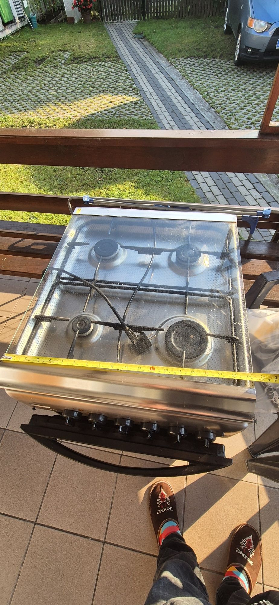 Kuchenka gazowo elektryczna INDESIT