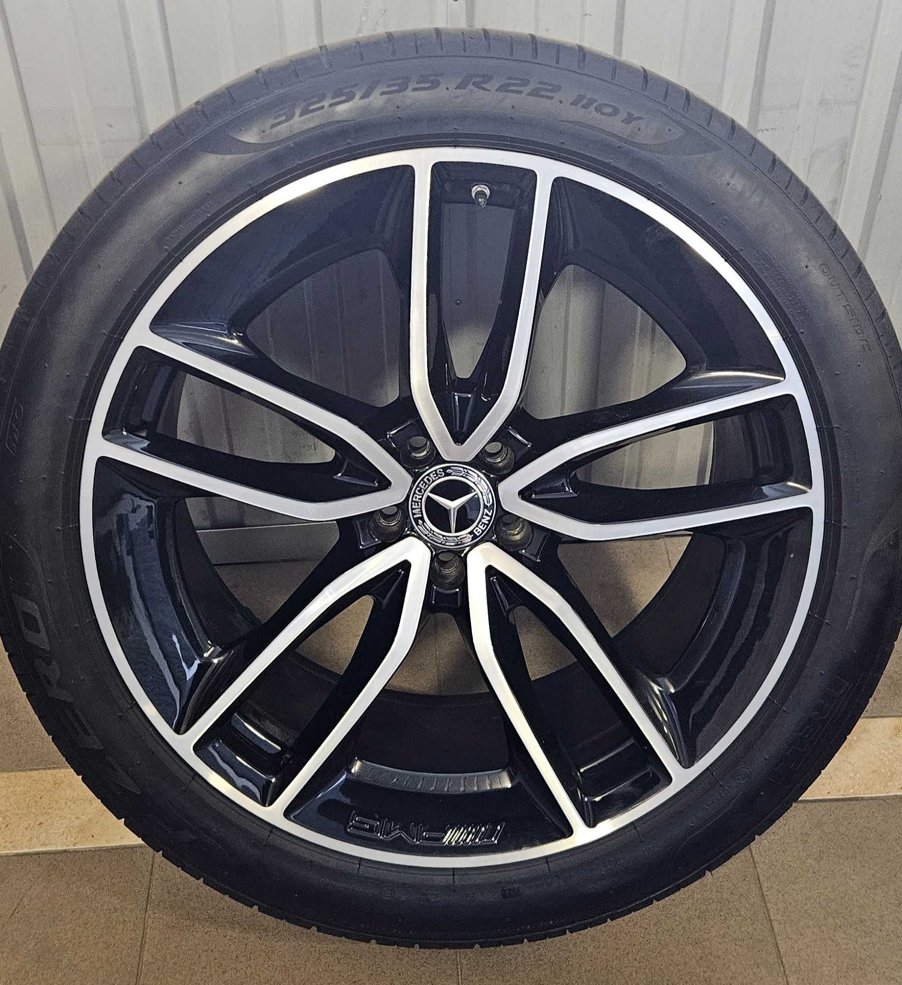 Диск mercedes gle w167  amg r22  різноширокі 285*40  325*35