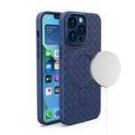Plecione Etui Magsafe Woven Case Do Iphone 15 Pro - Granatowe