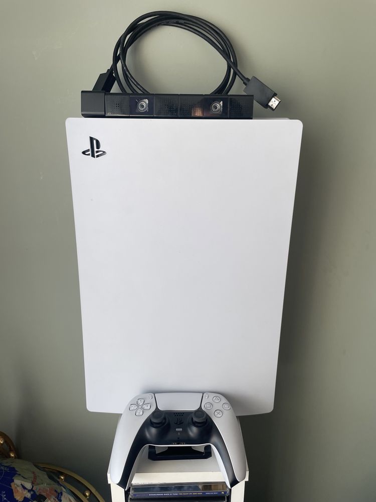 Konsola Sony PS5 Digital CFI-1216B 825GB/Komplet/Kamera/Dualshock!