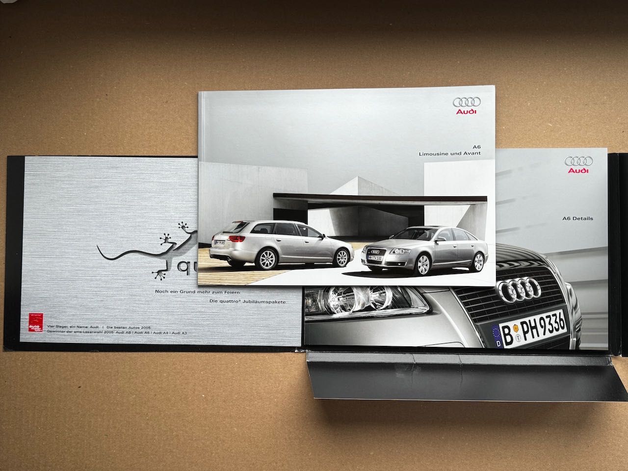 2005 / Audi A6 Limousine, A6 Avant (C6) / DE / prospekt katalog