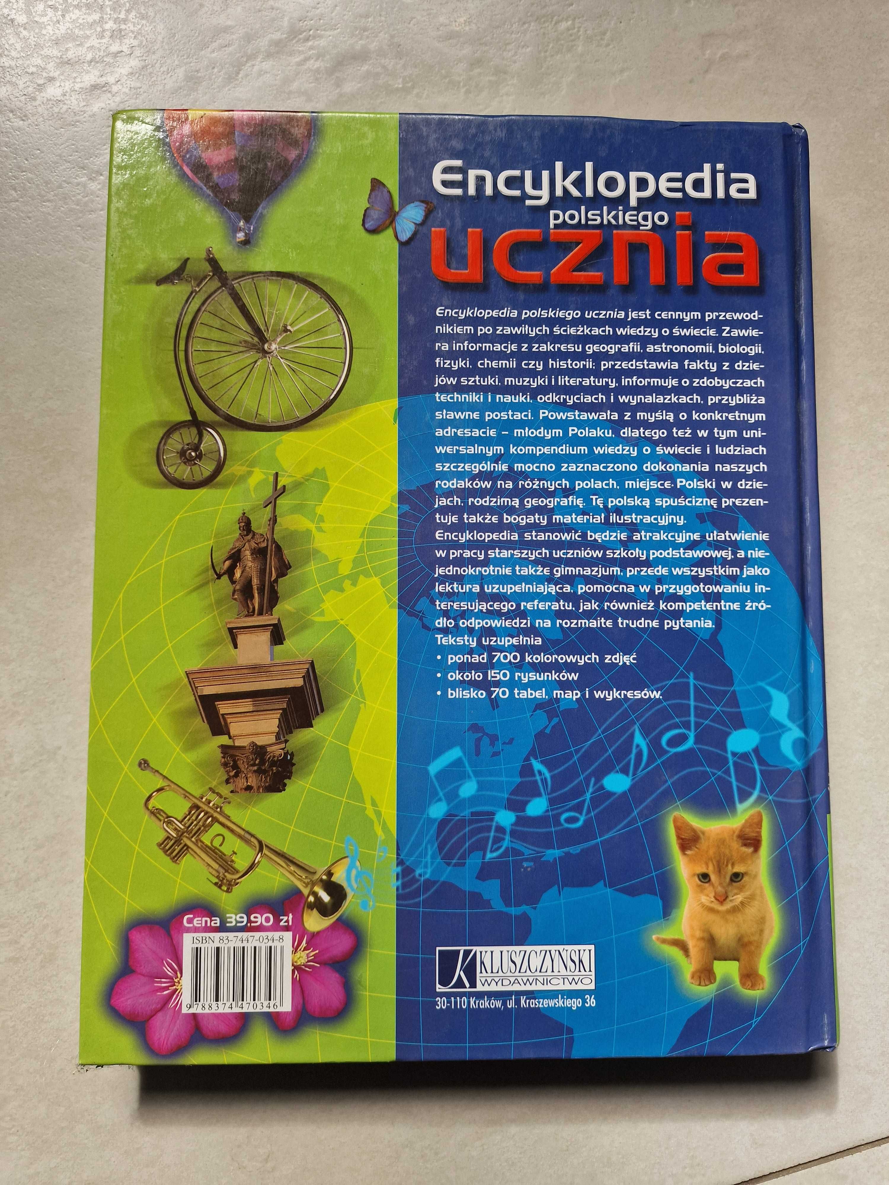 OKAZJA! Książka Encyklopedia Polskiego ucznia Stan IDEALNY!