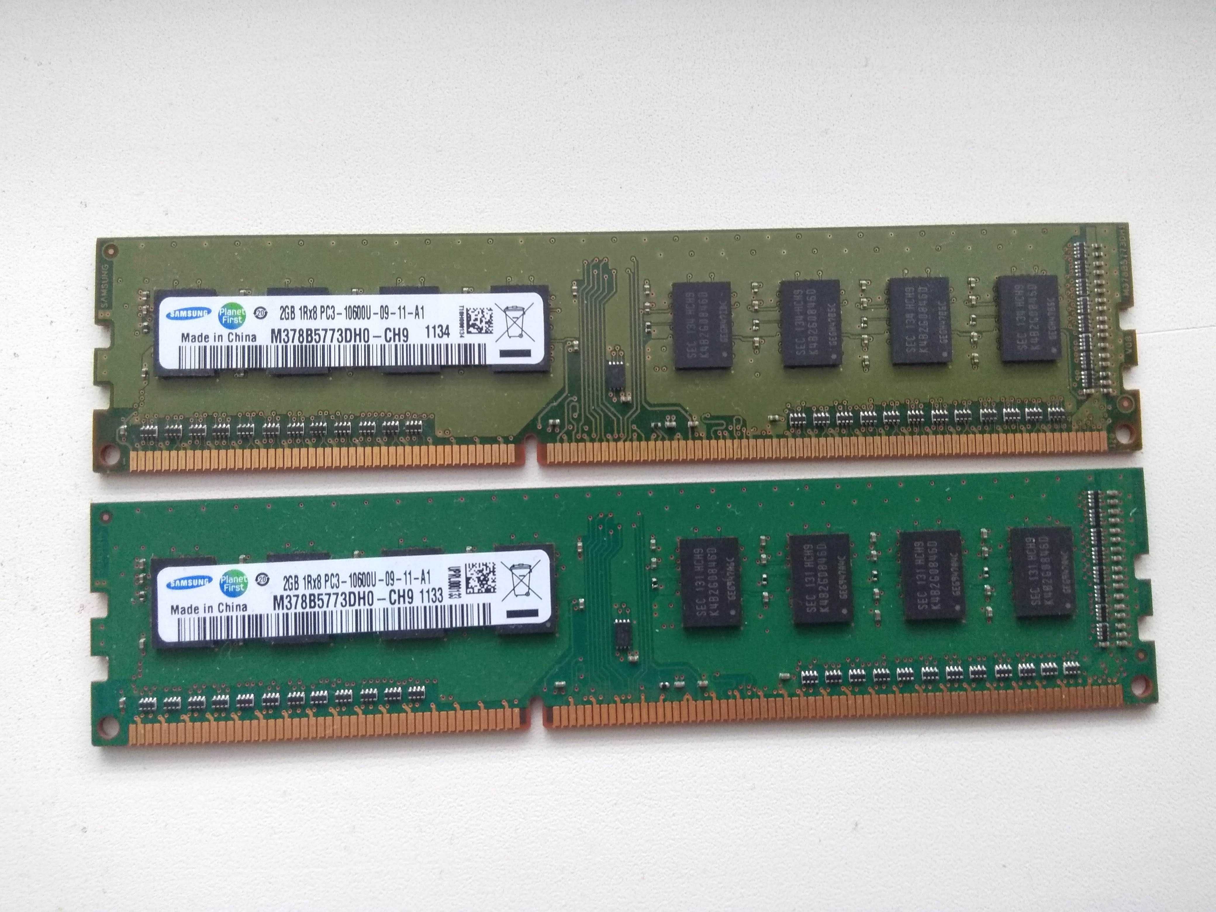 Пам'ять оперативна Samsung 2х2gb.