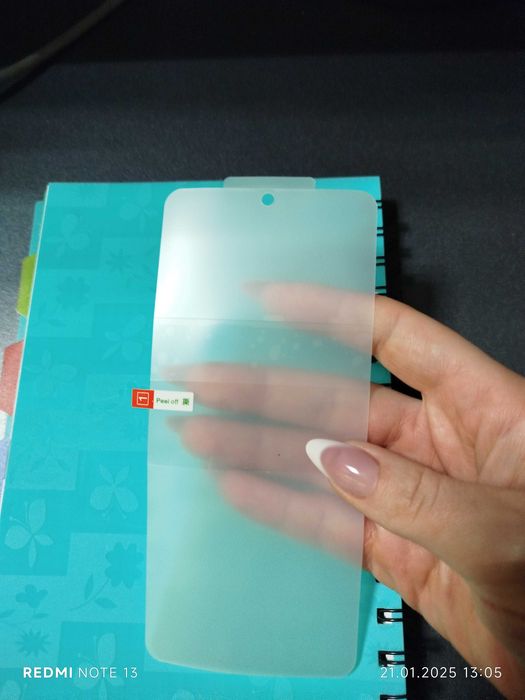 Гідрогелева плівка на Redmi Note 13