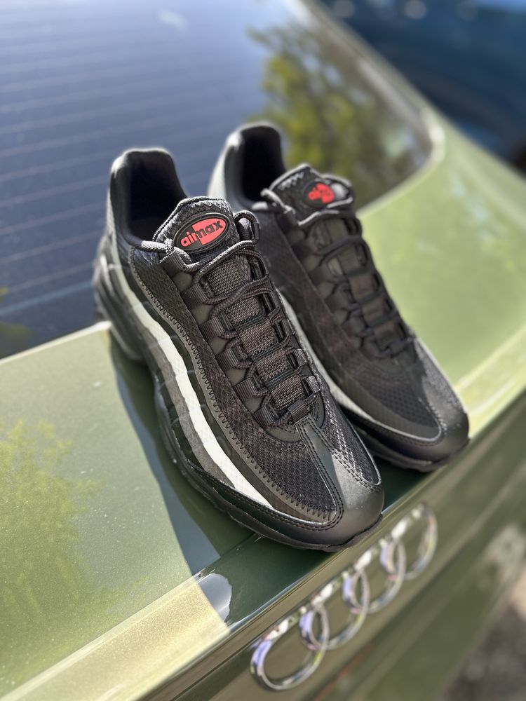 Кросівки Nike Air Max 95 Ultra Black Picante Red - FN7802-001