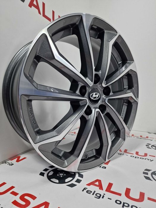 NOWE alufelgi HYUNDAI 18''5x114,3:Elantra I30 I40 Tucson Grafit Pol