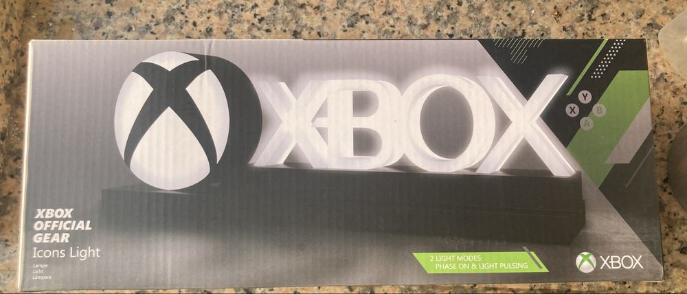 Xbox candeeiro paladone oficial xbox