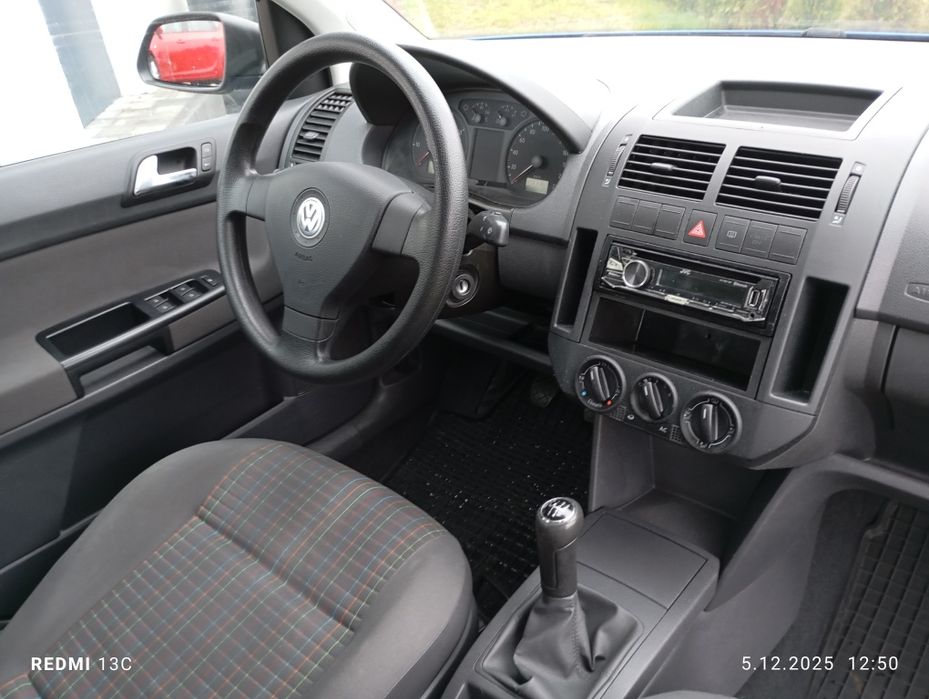 Volkswagen Polo 1.4 MPI 2007r Klimatyzacja, 1-własciciel 5-drzwiowy