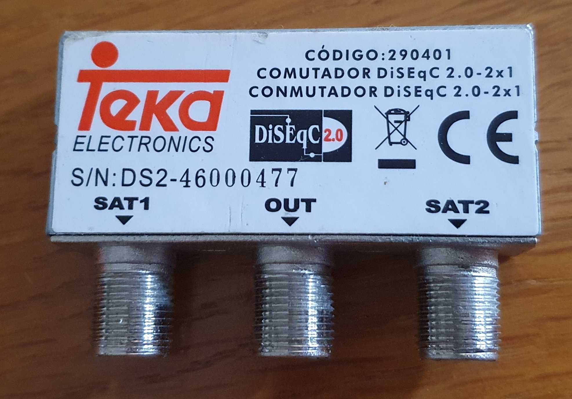 DiSEqC 2.0 - 2x1 Teka [NOVO]