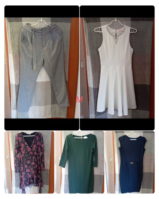 Zestaw ubrań używanych damskich w rozmiarze M 38