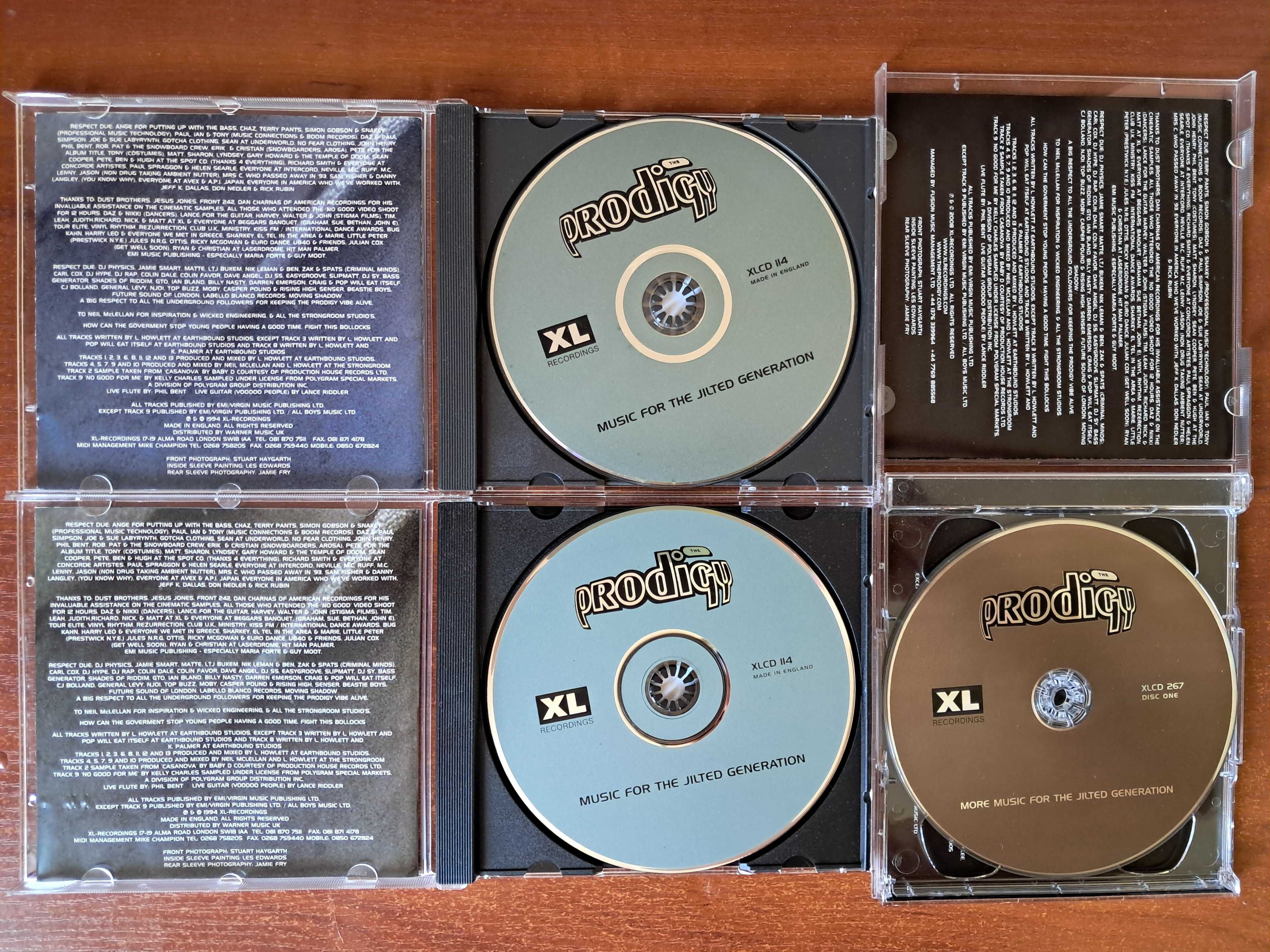 Audio CD The Prodigy - Music For The Jilted Generation (Nimbus)