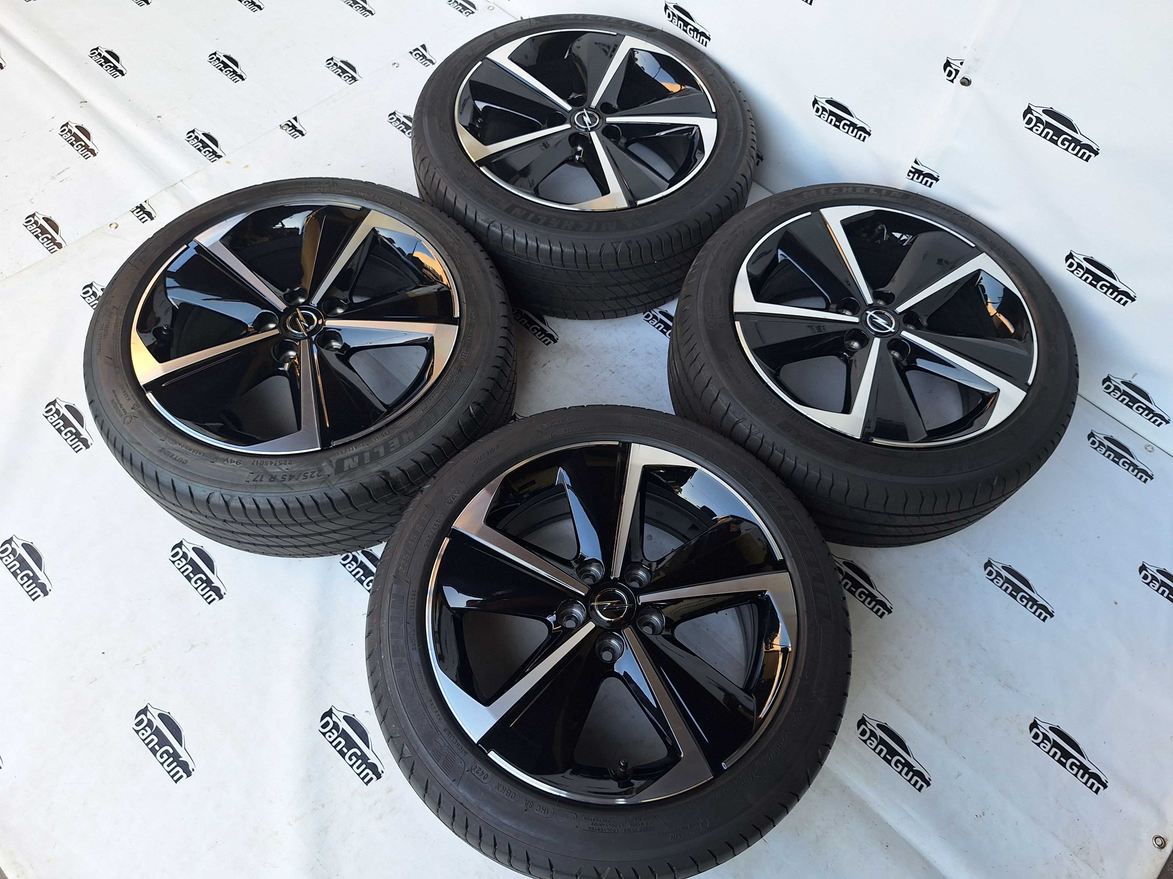 Felgi aluminiowe 5 x 108 oryginalne koła Opel 225/45 R 17 Michelin