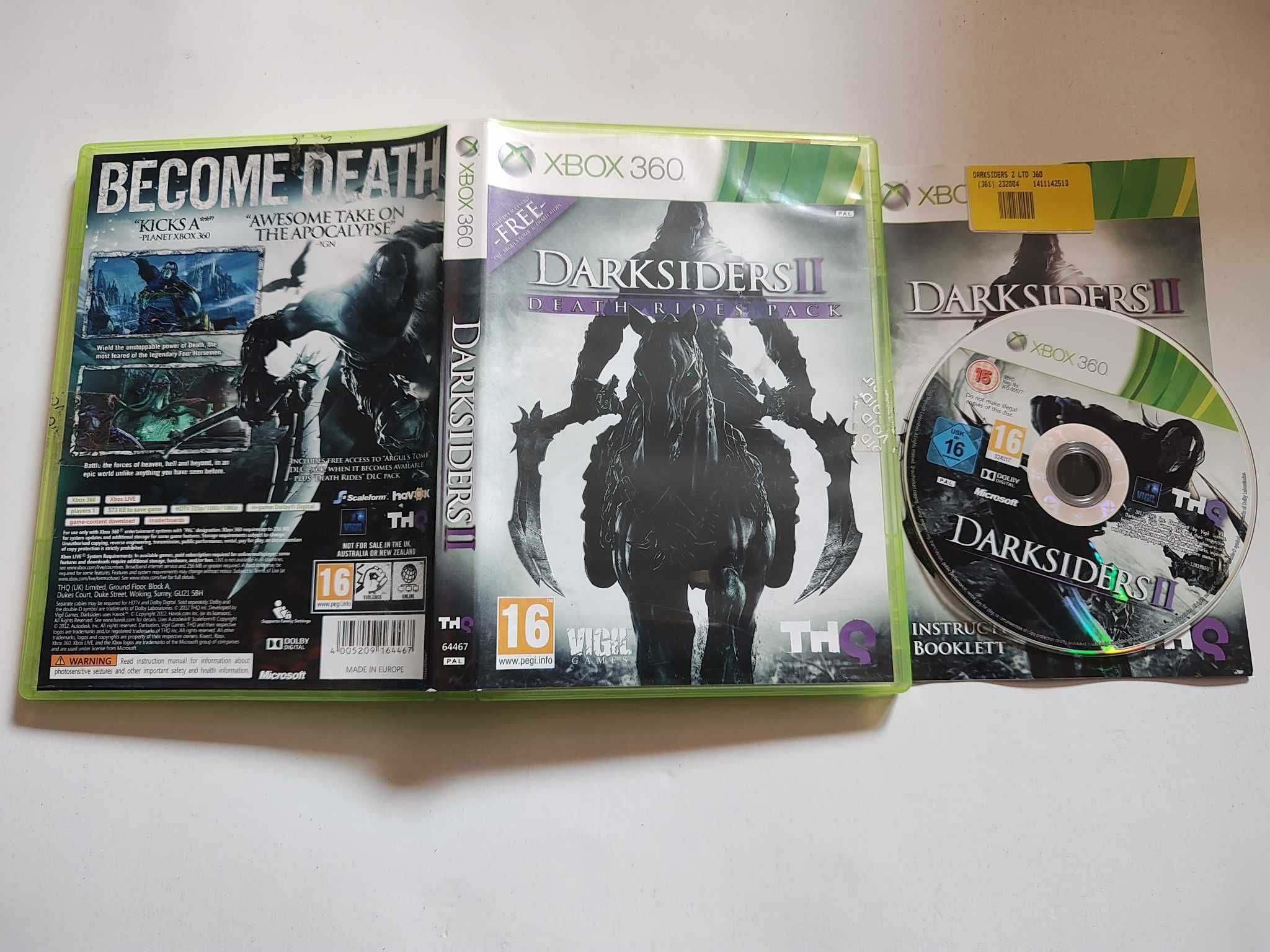Gra Xbox 360 Darksiders II PL