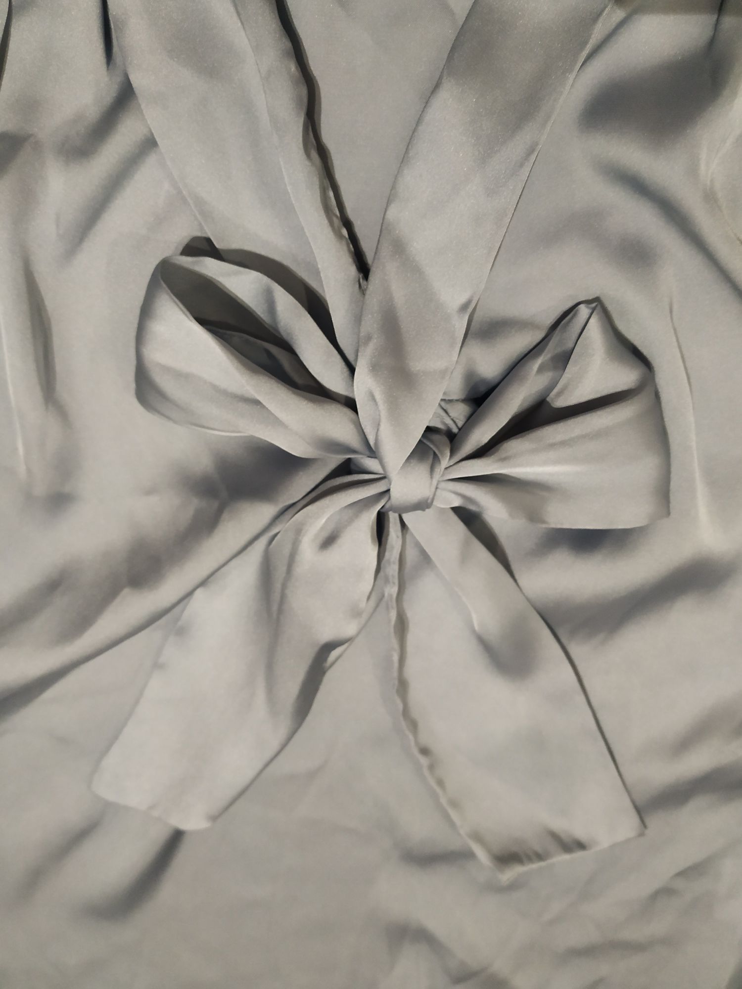 Satynowa bluzka H&M rozm. 34