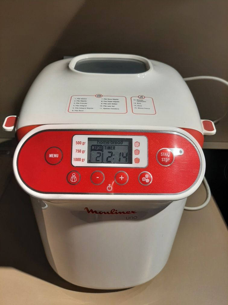 Máquina de pão Moulinex