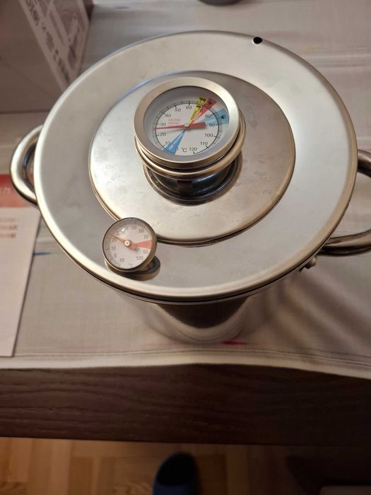 Szynkowar - zestaw z płaszczem wodnym BROWIN 1,5 kg