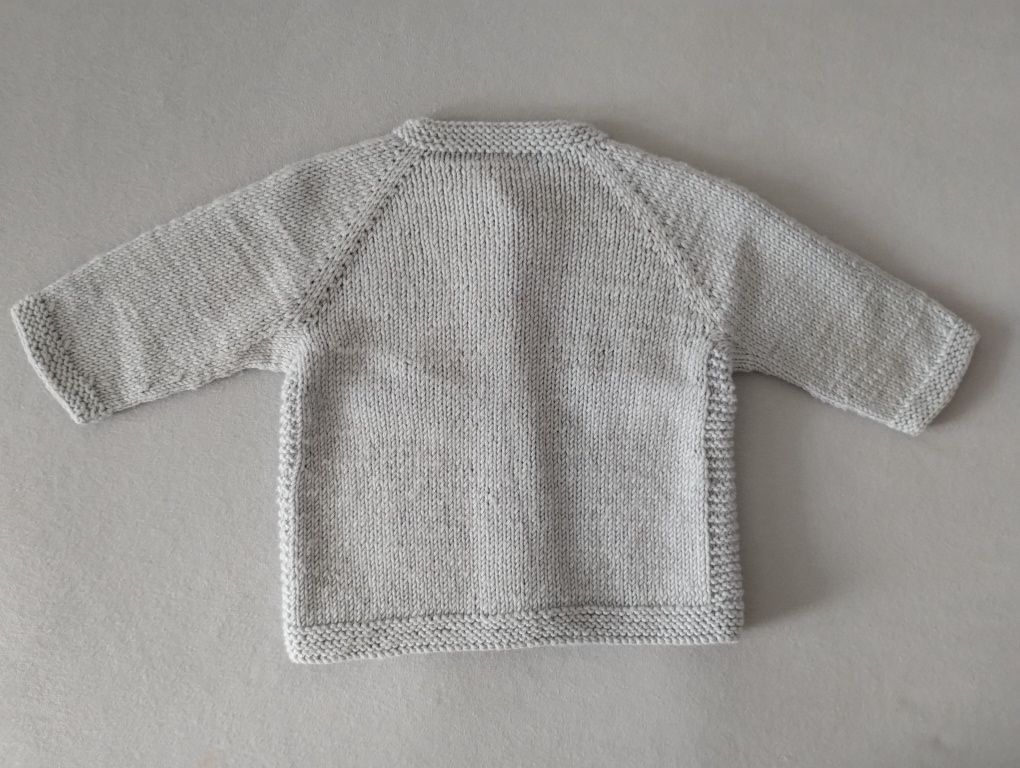 Sweter sweterek + czapka wełna merino