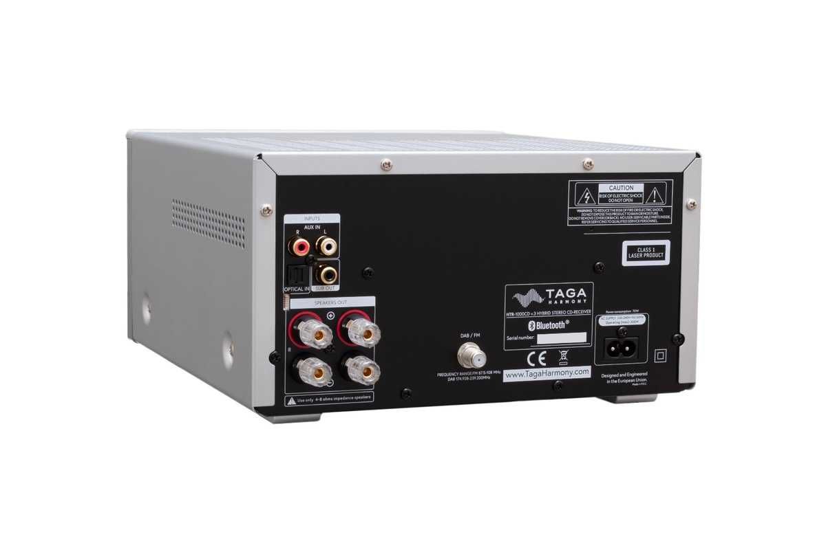 Amplituner 2.1 z odtwarzaczem cd TAGA HARMONY HTR-1000CD V.3 / OKAZJA!
