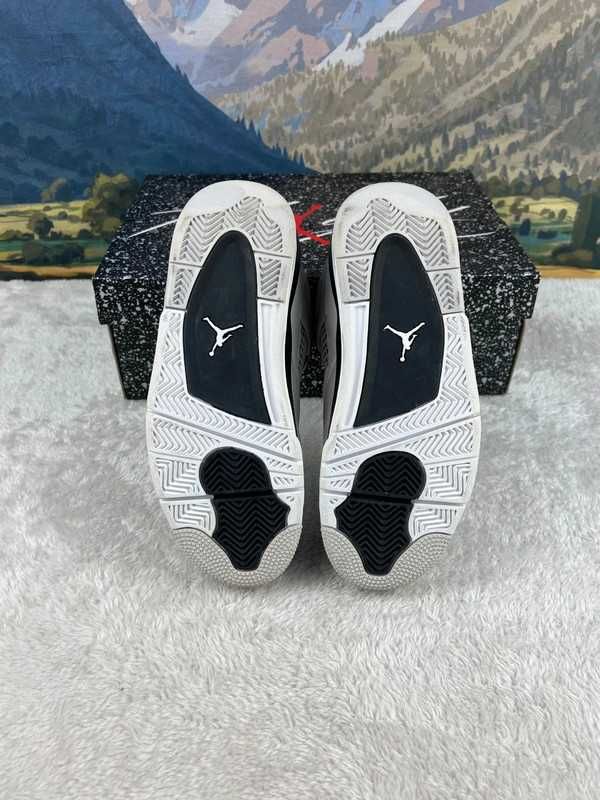 ButyDamskie Air Jordan_4_Retro_Military_Black_Uniseks R.38
