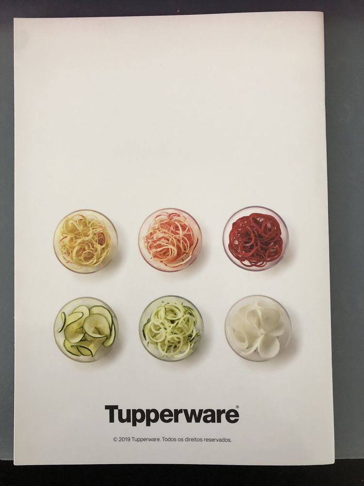 Livros de receitas Tupperware