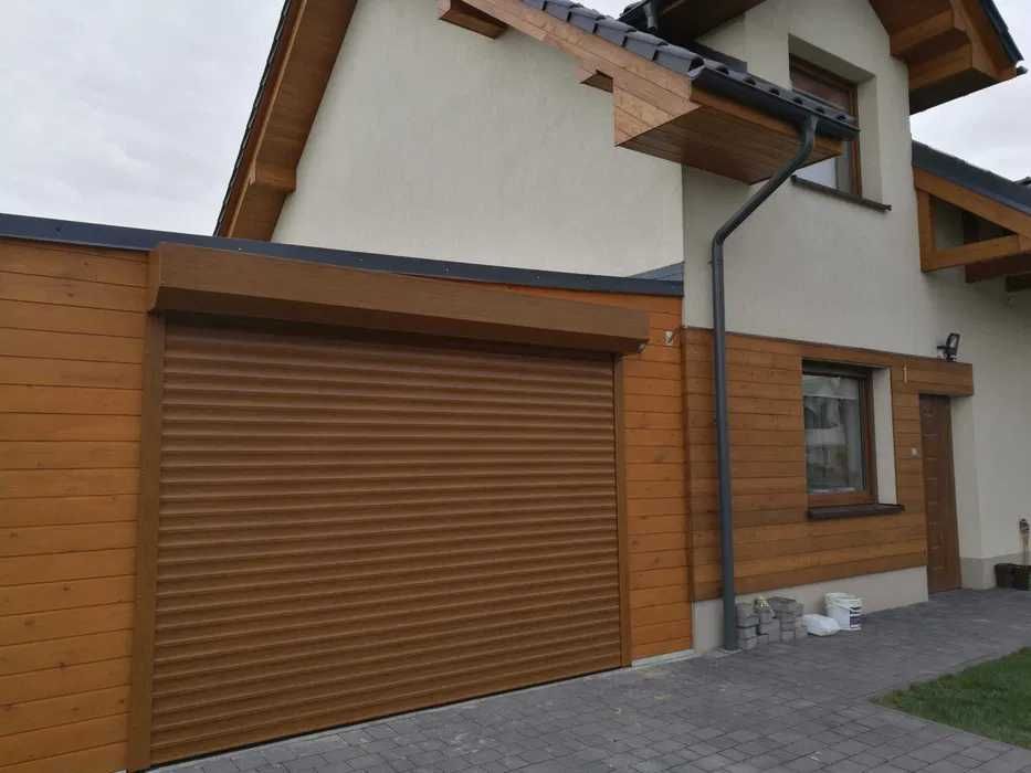 Bramy rolowane garażowe