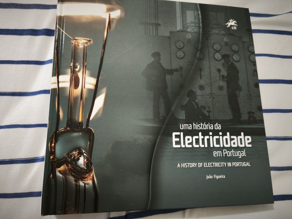 Livro novo de Filatelia "uma história da electricidade em Portugal"