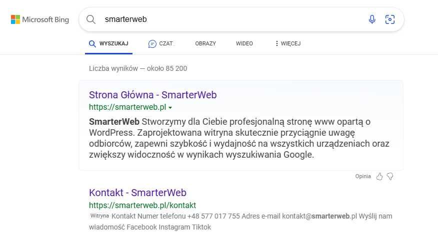 Strony internetowe, sklepy internetowe, pozycjonowanie