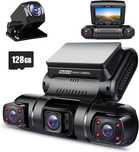 Kamera samochodowa Rhorawill z 4 obiektywami FHD 4 x 1080P z GPS