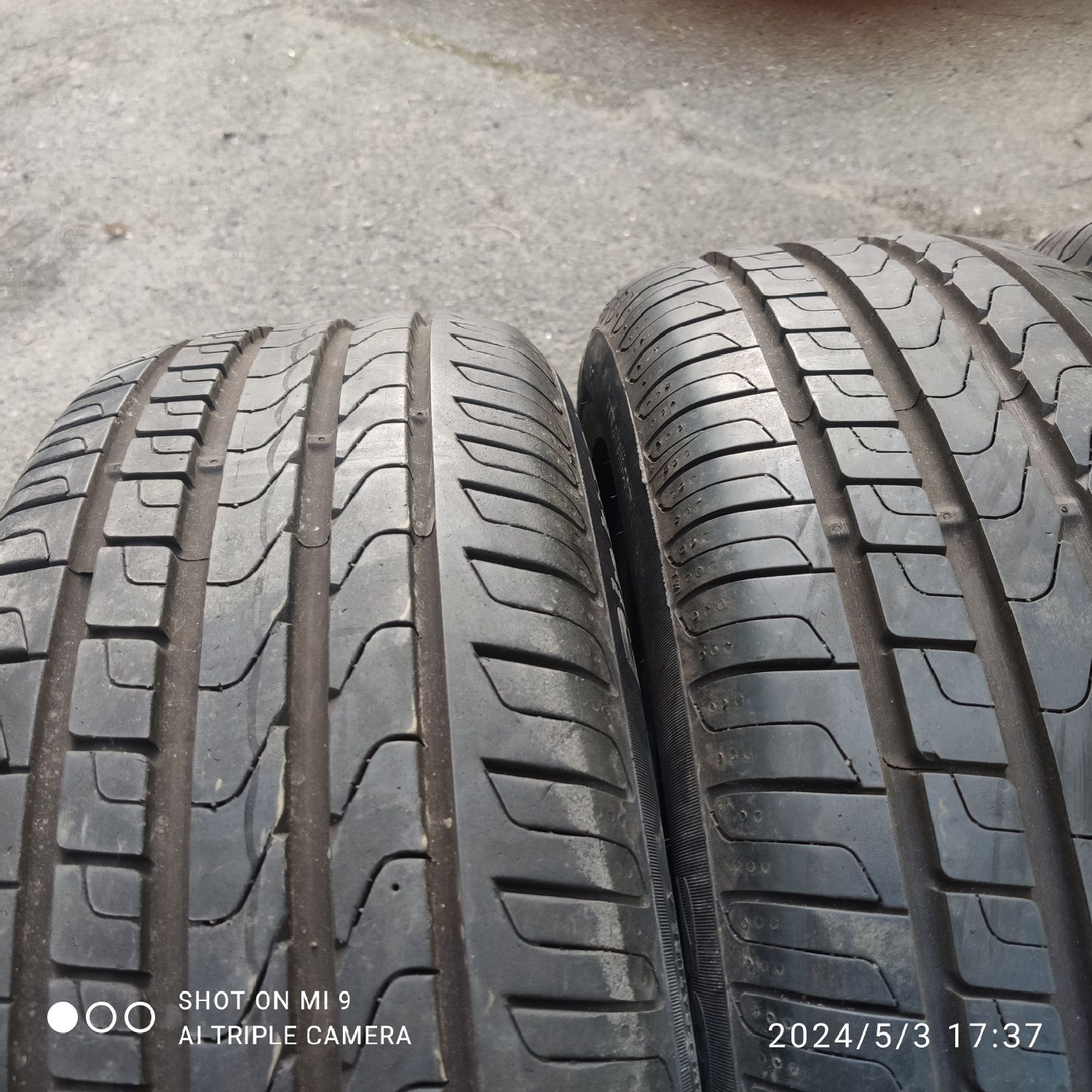 pirelli cinturato p7 run flat 205-55-17