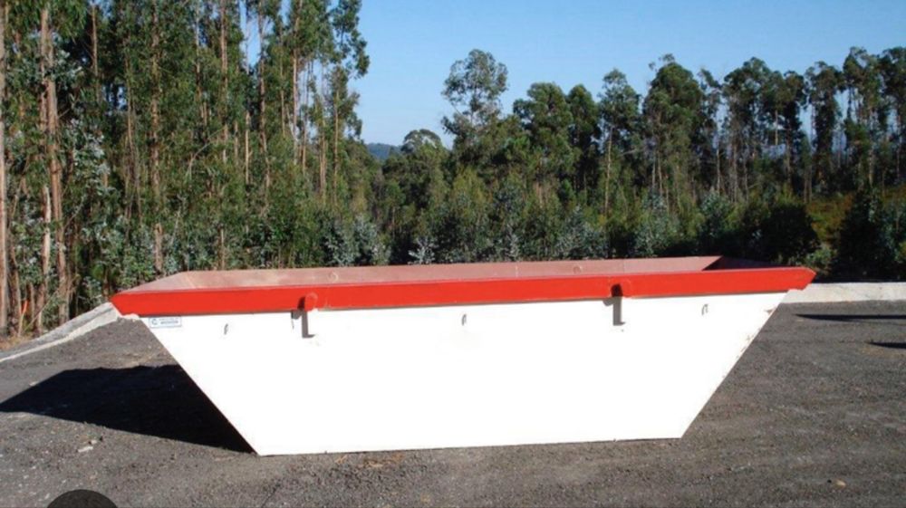 Recolha entulho/resíduos obras com contentores