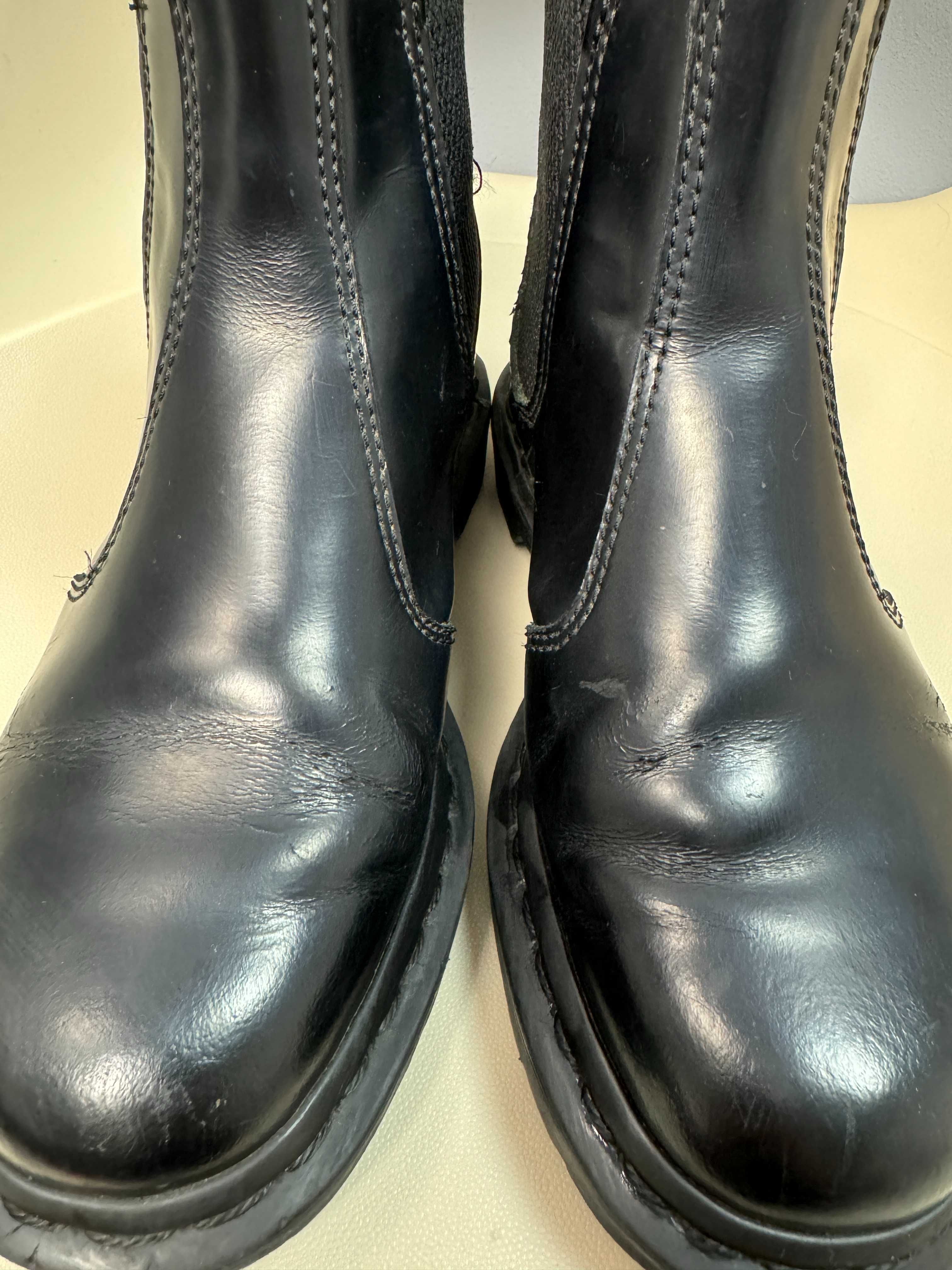 Buty Damskie Botki Sztyblety Dr. Martens 2976 Mono Black Rozmiar 37