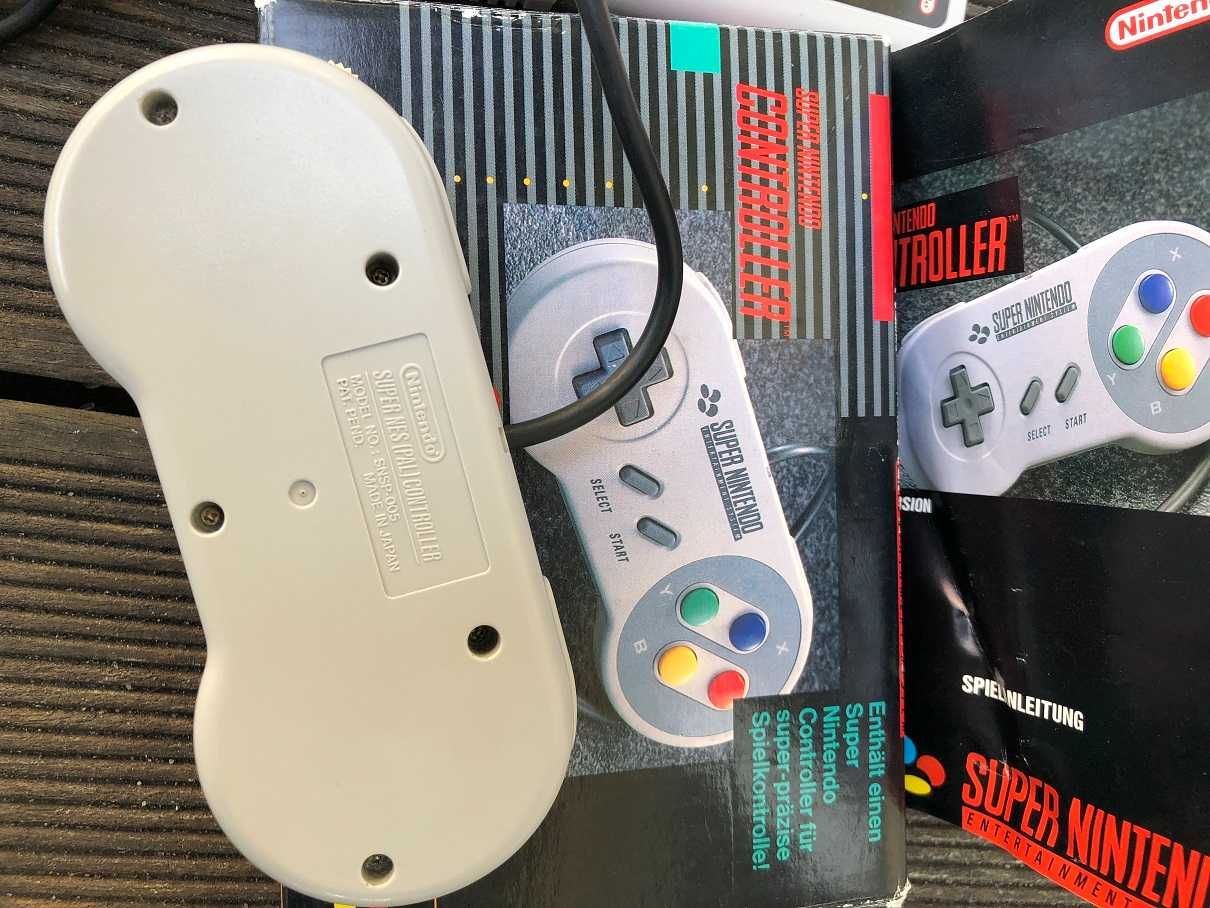 Konsola Super Nintendo 2 pady 10 Gier * MEGA Rarytas kolekcjonerski !