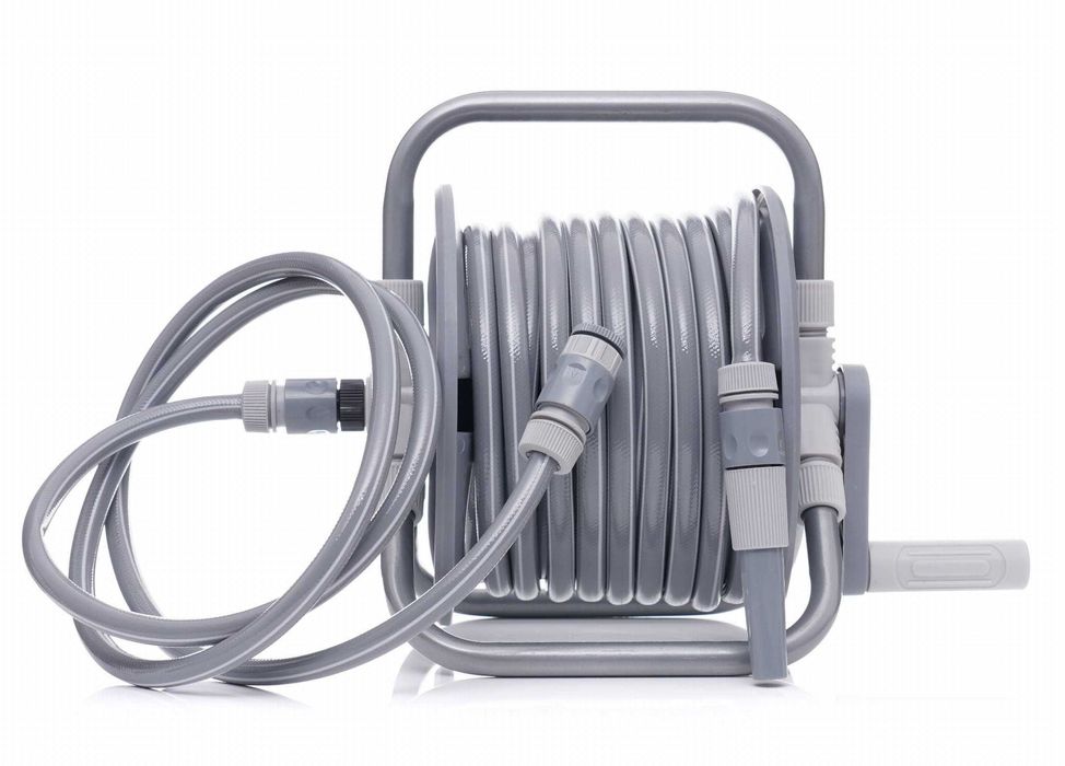 Stojak z wężem ogrodowym 20m+2m KD2079