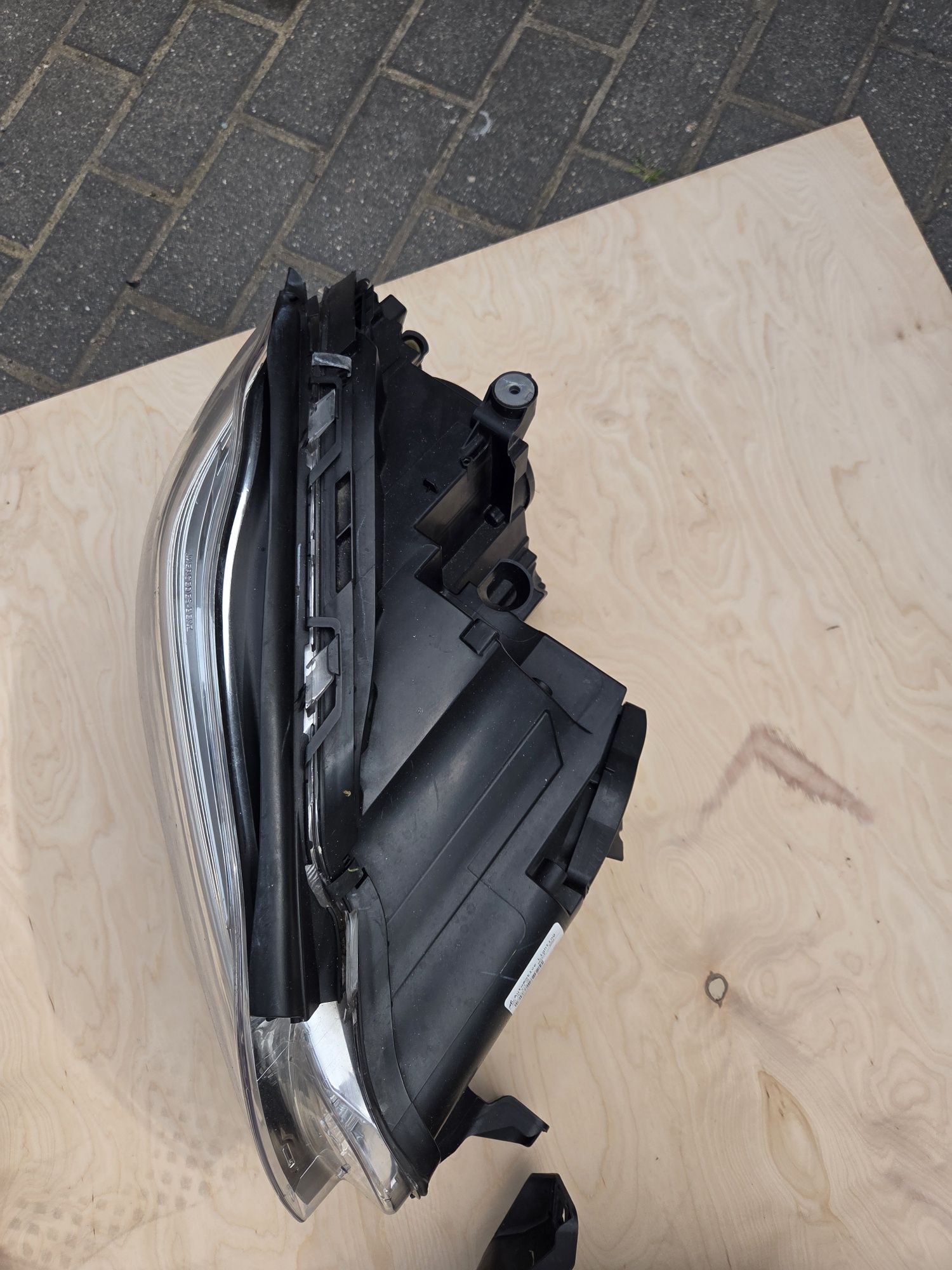GL x166 w166 lampy przód, całe